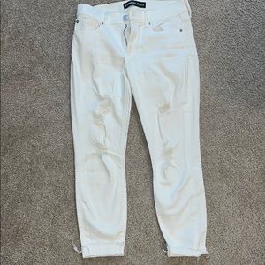 Express white jeans
